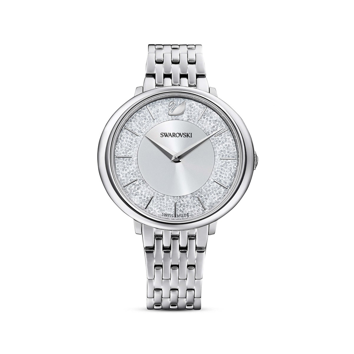 Crystalline Chic, Metal Bileklik, Beyaz, Paslanmaz Çelik