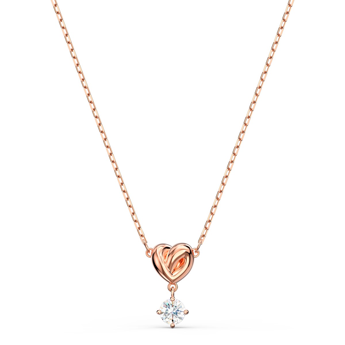 Lifelong Heart:Kolye, Pembe Altin Kaplama