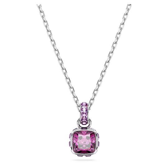 MarkasızBIRTHSTONE:PEND FEB PENDANT PUR/RHS---