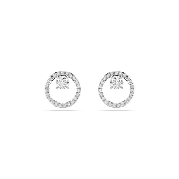 MarkasızCONSTELLA:PE STUD CZ WHITE/RHS---