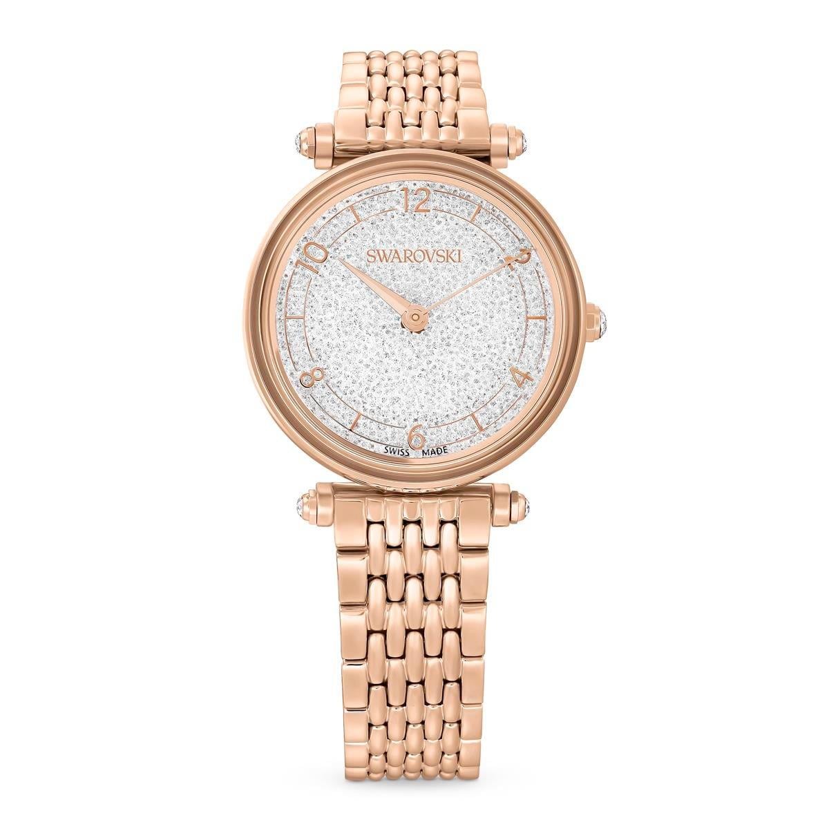 MarkasızCrystalline Wonder Rose Altın Kaplama Kadın Saat