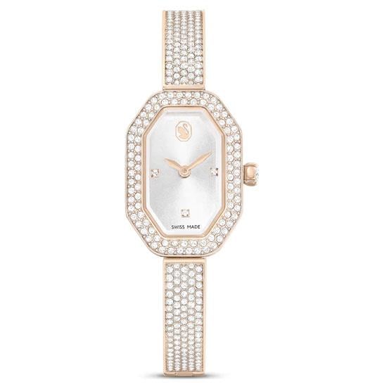 MarkasızDextera Bangle Saat İsviçre Üretimi, Metal bileklik, Altın Rengi, Şampanya altın rengi yüzey