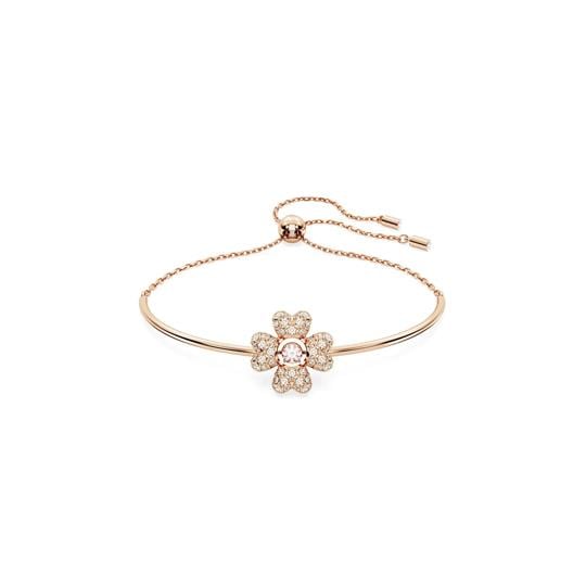 MarkasızIDYLLIA:BRACELET CZ CLOVER SILK/ROS M---