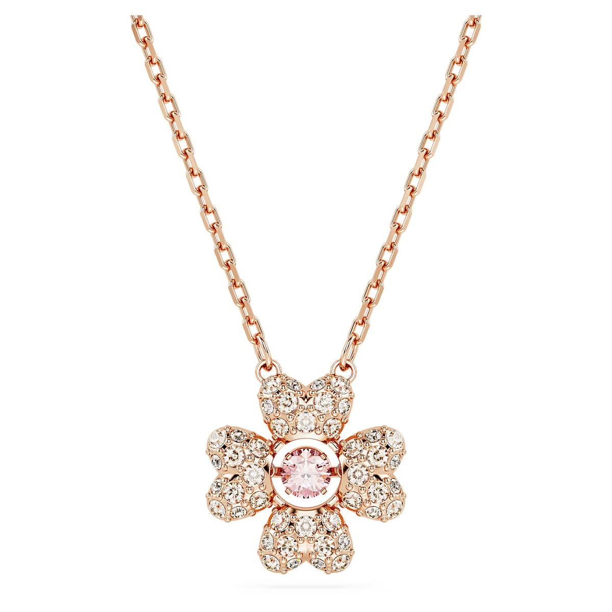 MarkasızIDYLLIA:PEND CZ CLOVER SILK/ROS---