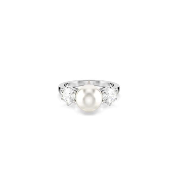 MarkasızMATRIX:RING 8MM PEARL WHITE/RHS 58---