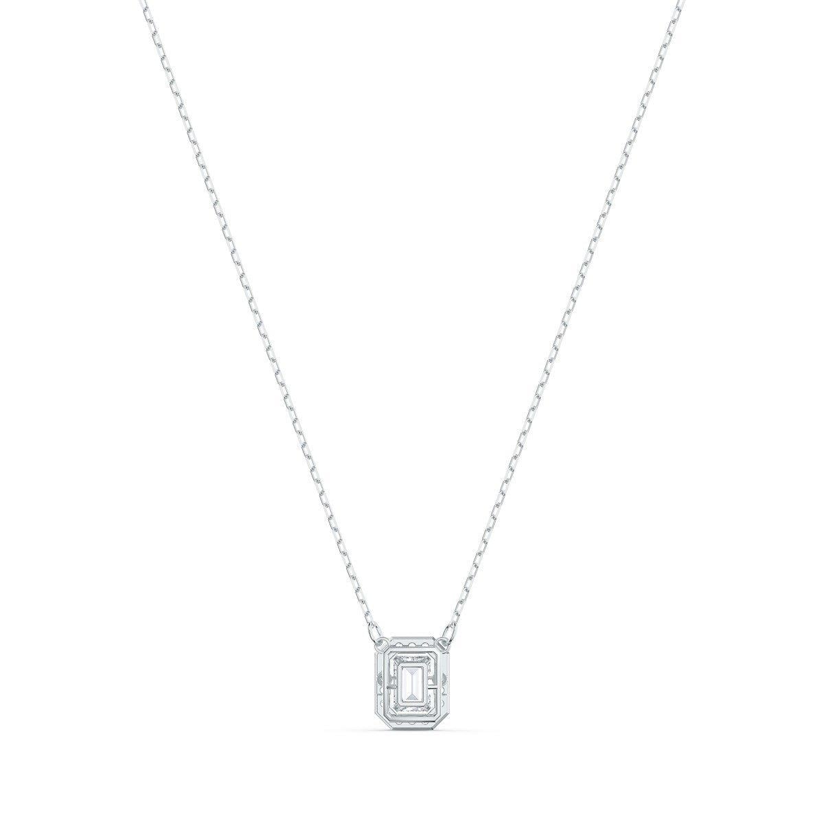 MarkasızMillenia Kolye Swarovski Zirconia Kare Beyaz Rodyum Kaplama | ÜnçerlerMillenia Kolye Swarovski Zirconia Kare Beyaz Rodyum Kaplama