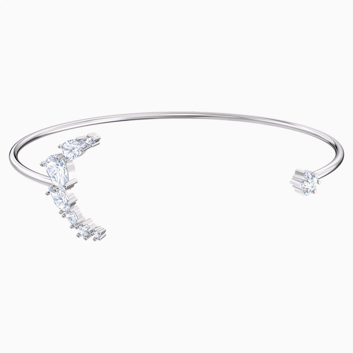 MarkasızMoonsun Cuff Moon Bileklik Beyaz Rodyum Kaplama 