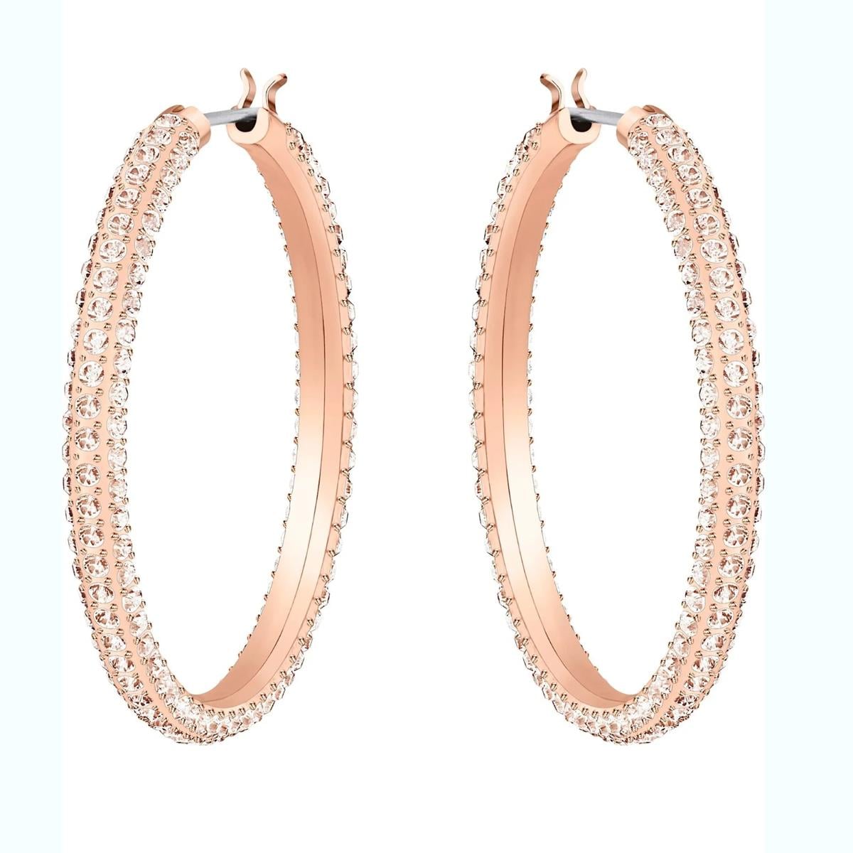 MarkasızSTONE: HOOP KÜPE, PEMBE ALTIN KAPLAMA | ÜnçerlerSTONE: HOOP KÜPE, PEMBE ALTIN KAPLAMA