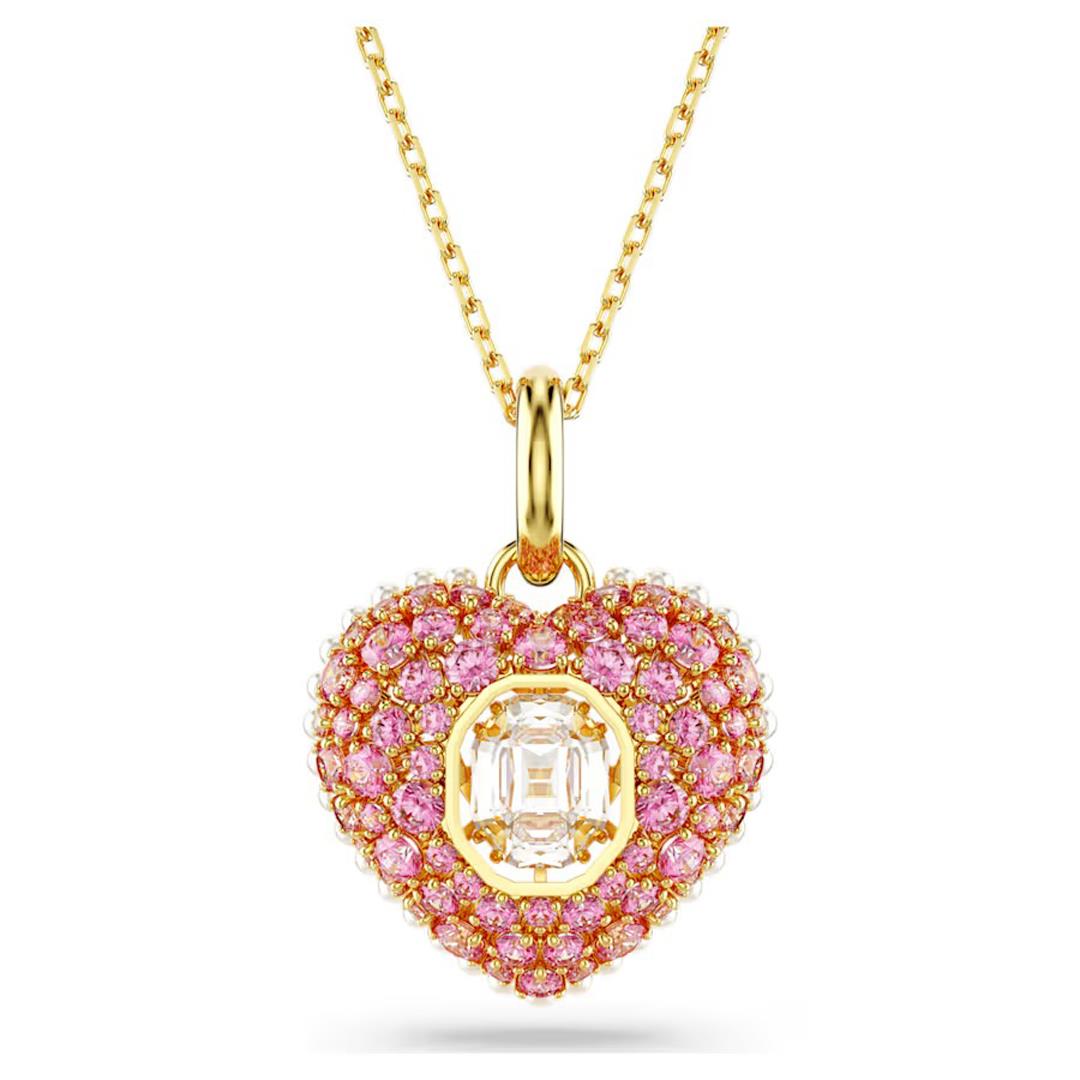 MarkasızSwarovski Hyperboala Kalp Şekiili Kadın Kolye