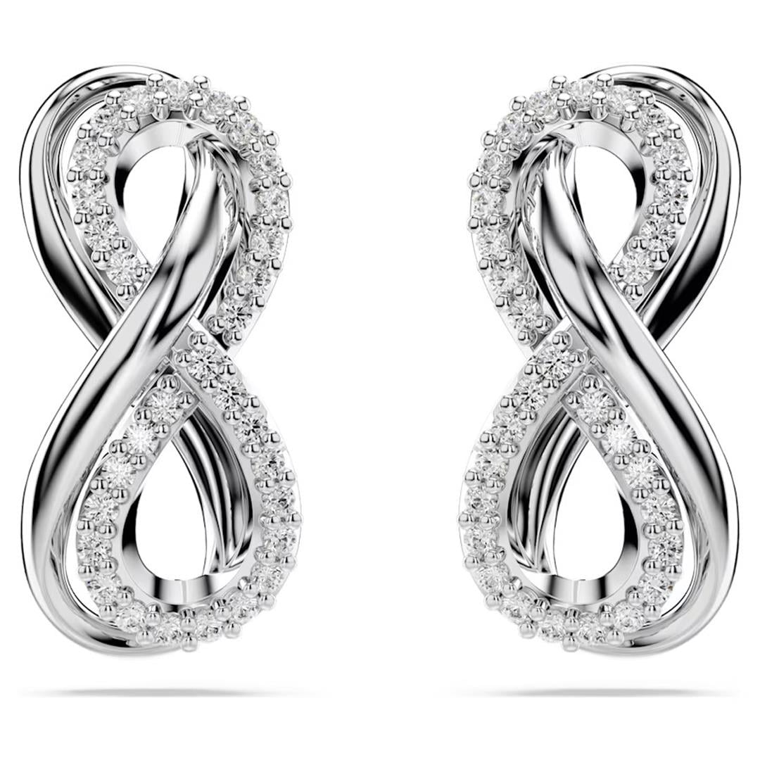 MarkasızSwarovski Hyperboala Sonsuzluk Taşlı Kadın Küpe