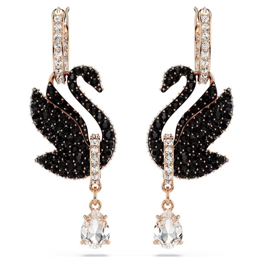 MarkasızSwarovski Swan Taşlı Kuğu Kadın Küpe