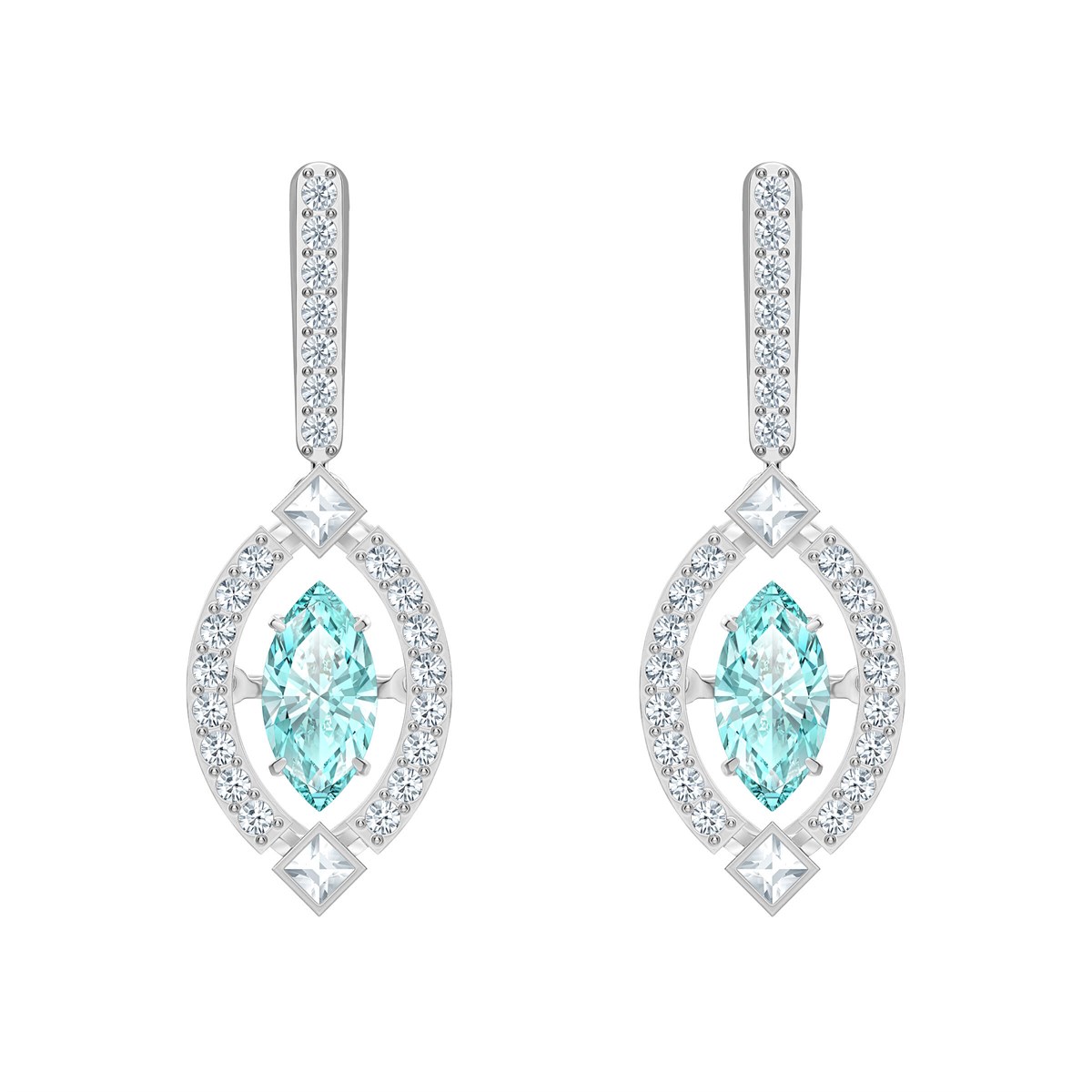 Sparkling Dance: Küpe, Rodyum Kaplama