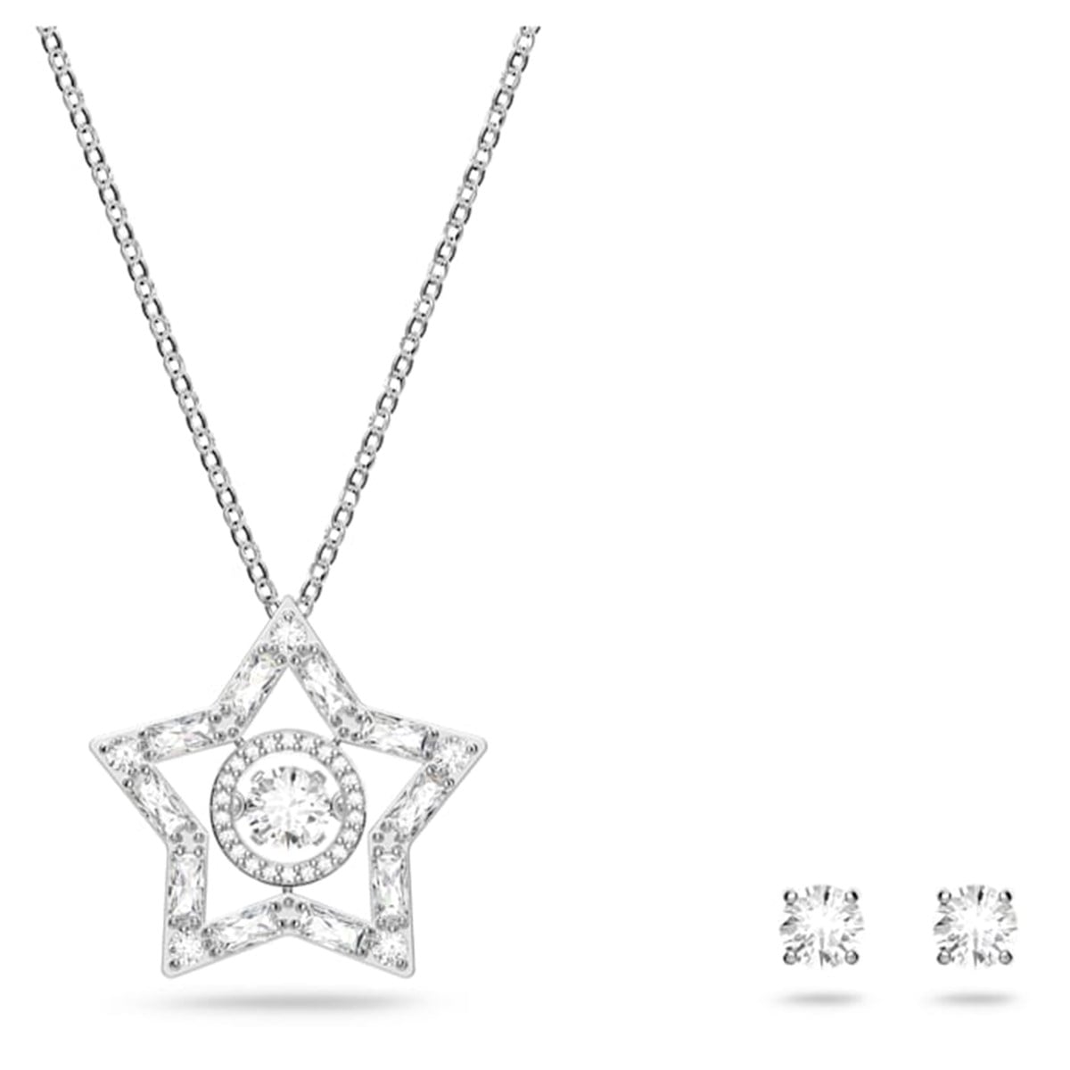 Stella Set Yıldız Beyaz Rodyum Kaplama