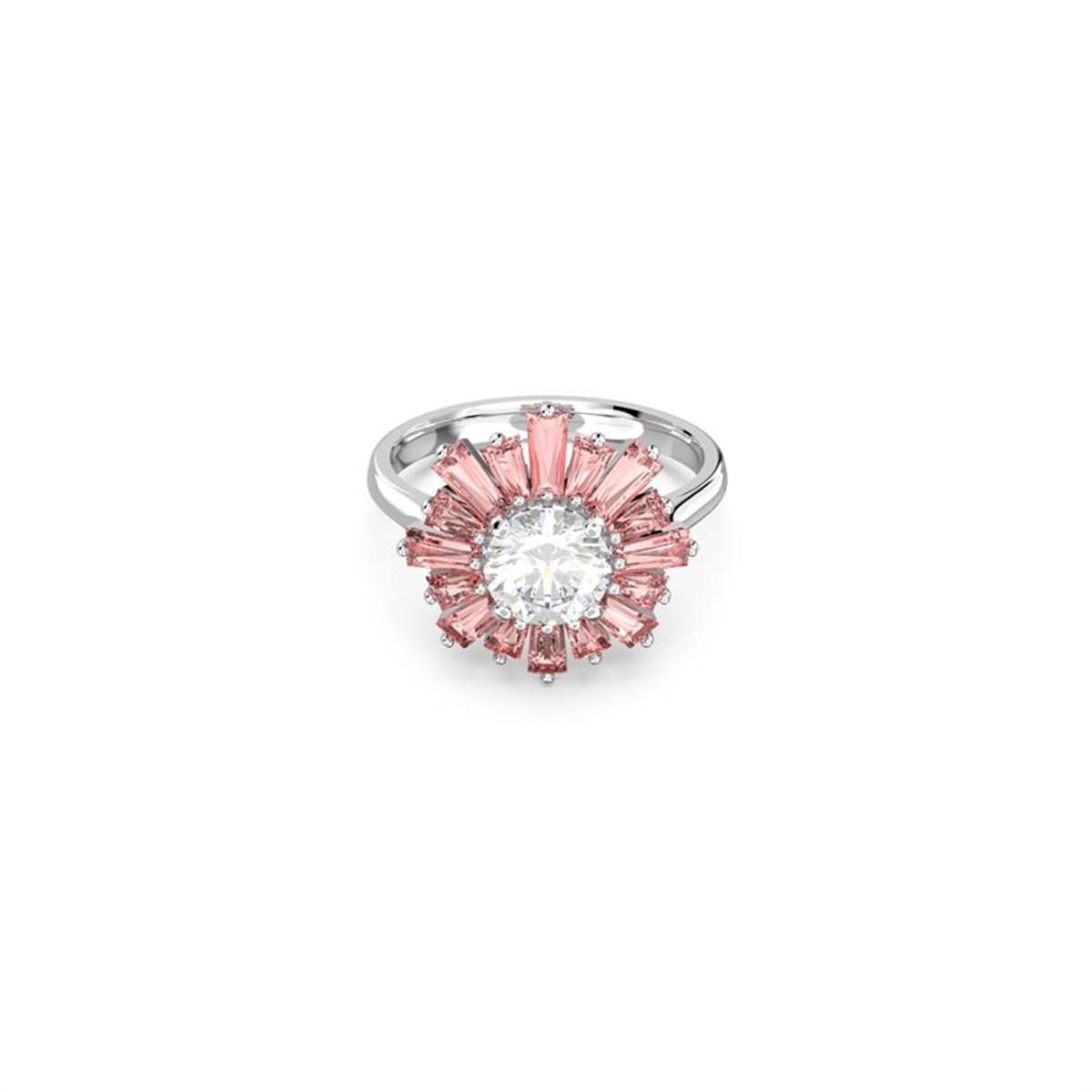 Sunshine Yüzük Pembe Rodyum Kaplama