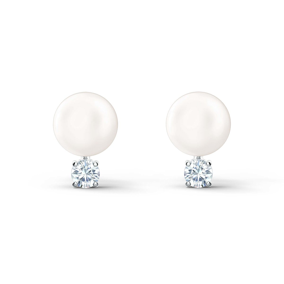 TREASURE:PEARL KÜPE, BEYAZ, RODYUM KAPLAMA