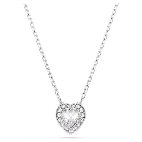 ÜnçerlerAriana Grande x Swarovski Kolye Karışık kesimler, Kalp, Beyaz, Rodyum kaplama