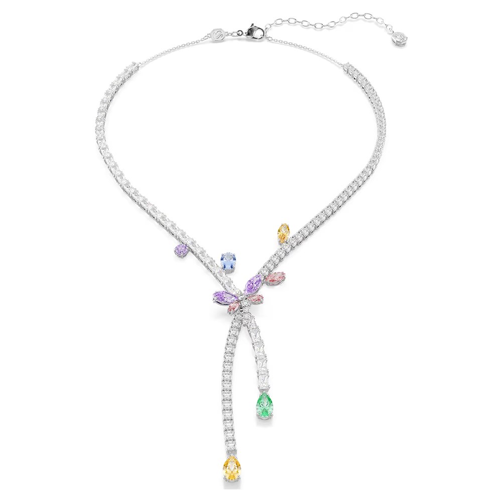 ÜnçerlerAriana Grande x Swarovski Kolye Karışık kesimler, Yusufçuk, Çok renkli, Rodyum kaplama