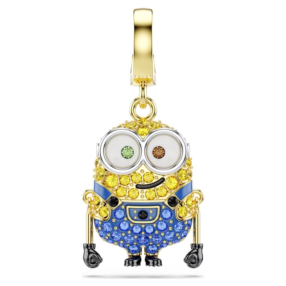 ÜnçerlerMinions Bob Charm Pavé, Çok renkli, 18k altın rengi yüzey