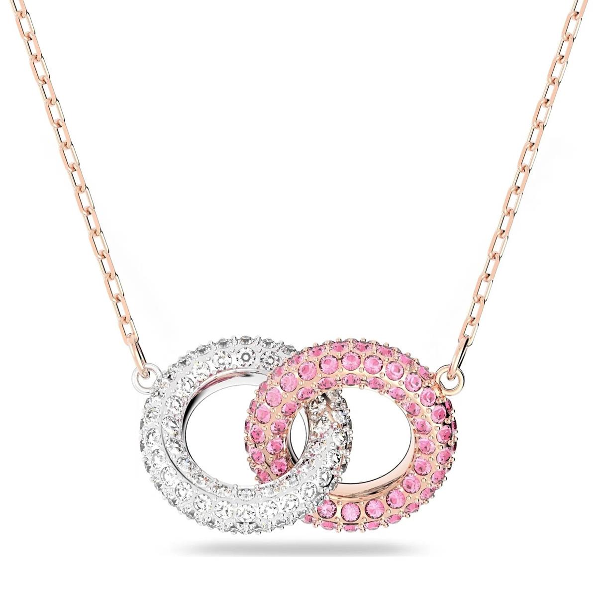 ÜnçerlerStone Yuvarlak Şekilli, Pembe, Pembe Altın Rengi Kaplama Kolye| ÜnçerlerStone Yuvarlak Şekilli, Pembe, Pembe Altın Rengi Kaplama Kolye