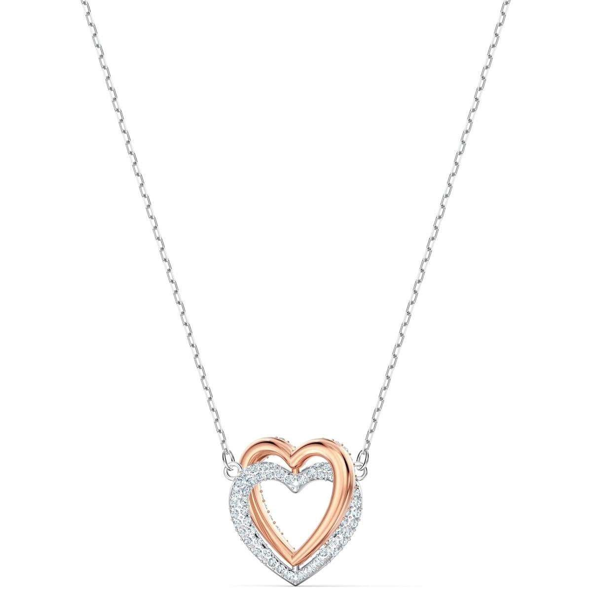 ÜnçerlerSwarovski Infinity Karışık Metal Kalp Kadın Kolye
