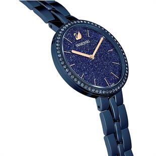 ÜnçerlerCosmopolitan İsviçre Yapımı Mavi Metal Bileklik Saat
