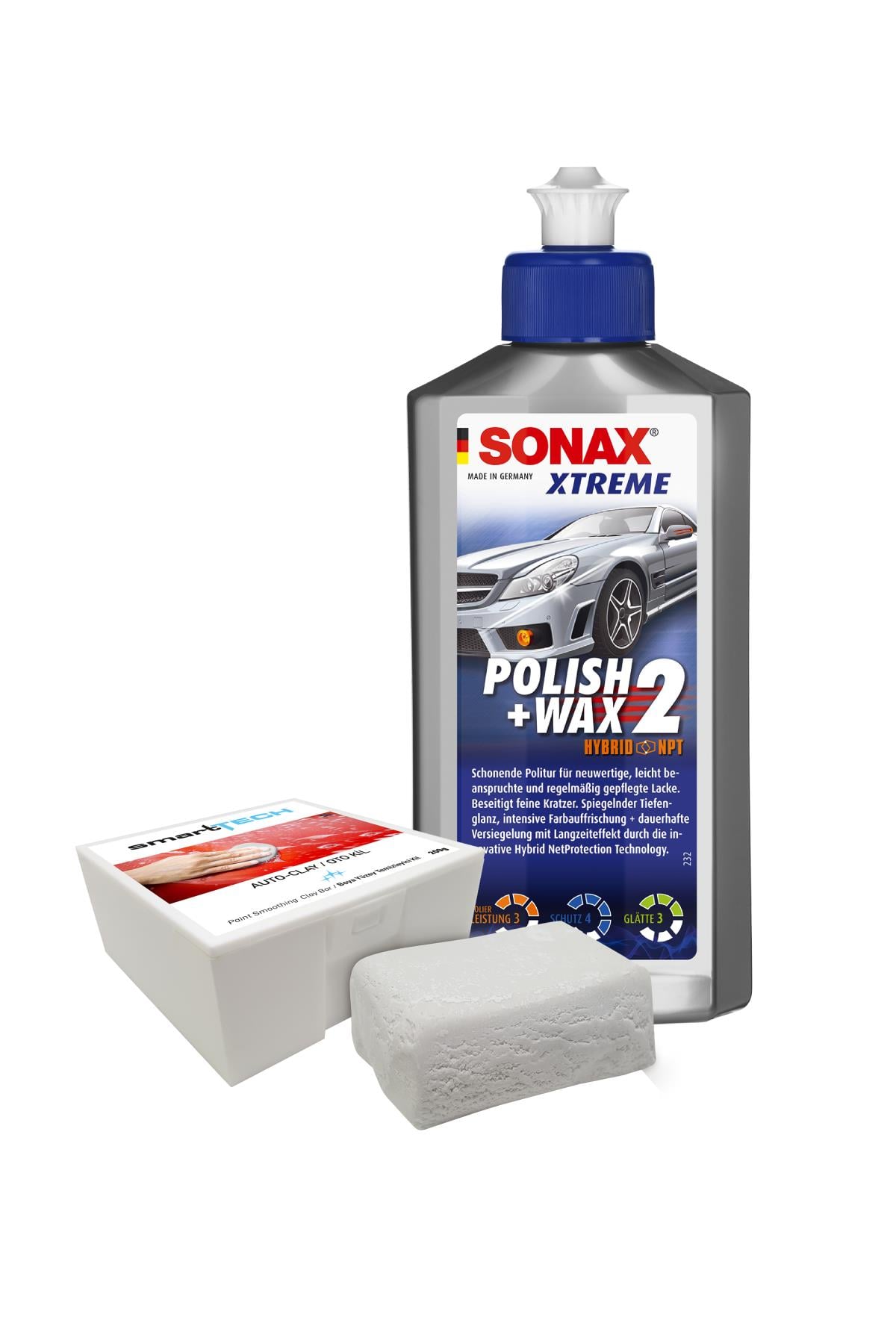 Sonax Hızlı ve Kolay Boya Yüzey Temizleme Parlatma Seti (Premium) | Sonax 