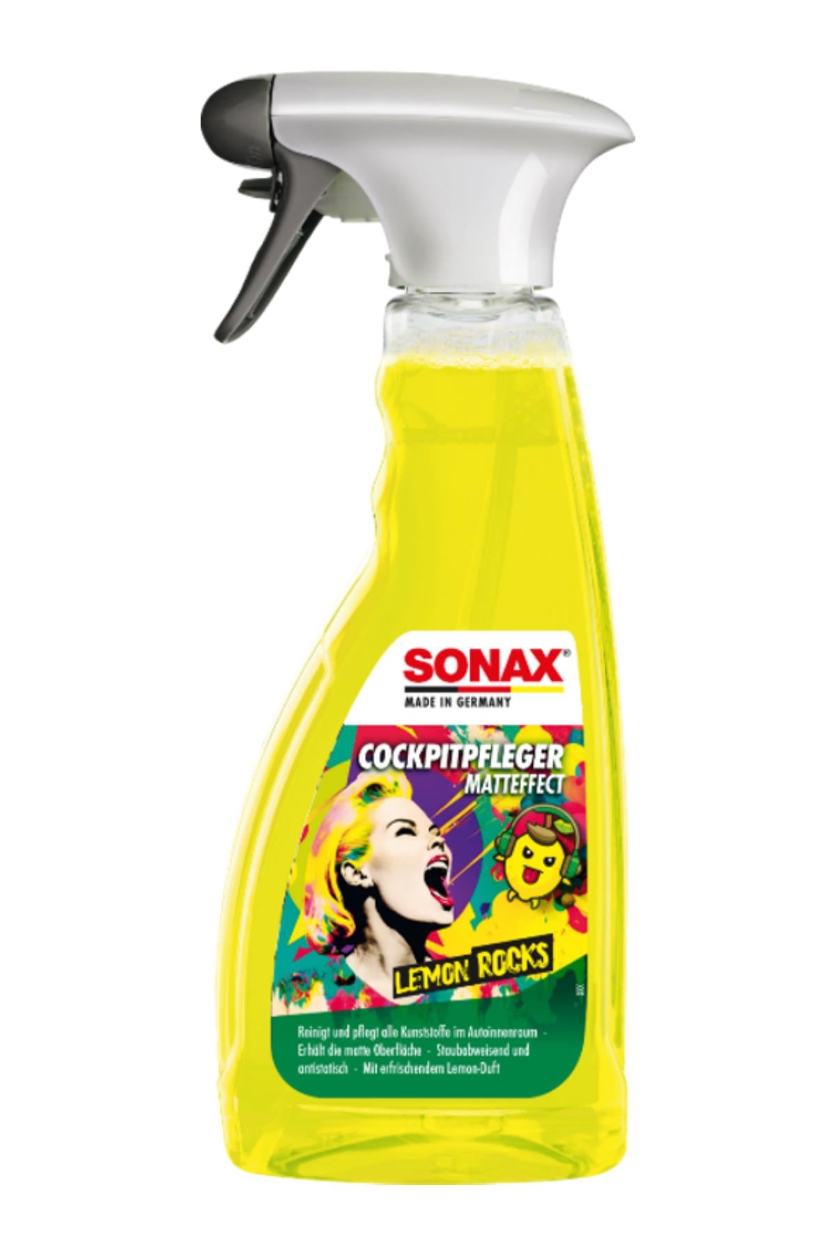 Sonax Torpido Temizleyici Mat Efekt Limon 500 ML