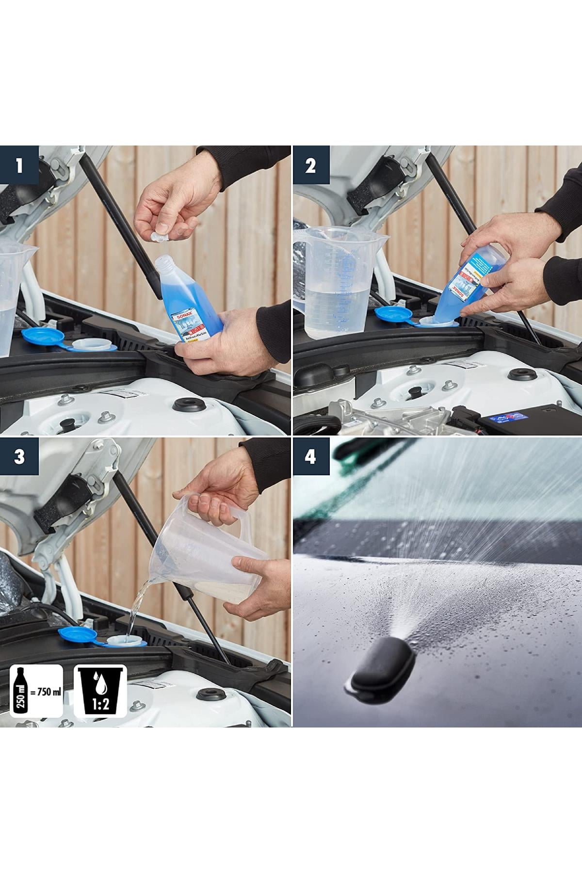 Sonax Antifrizli Konsantre Cam Suyu 250 ml