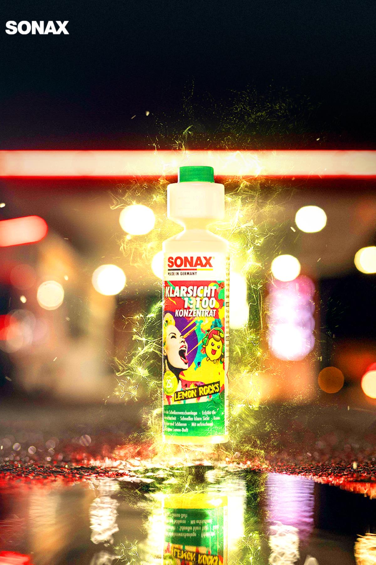 Sonax Konsantre Cam Suyu Limon 1:100  250 ML