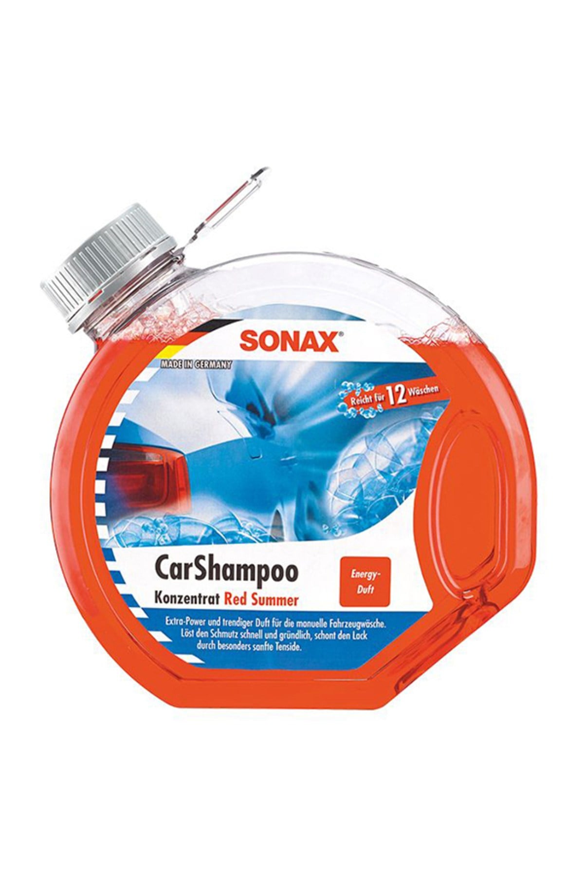 Sonax Konsantre Şampuan Kırmızı Yaz 3 lt