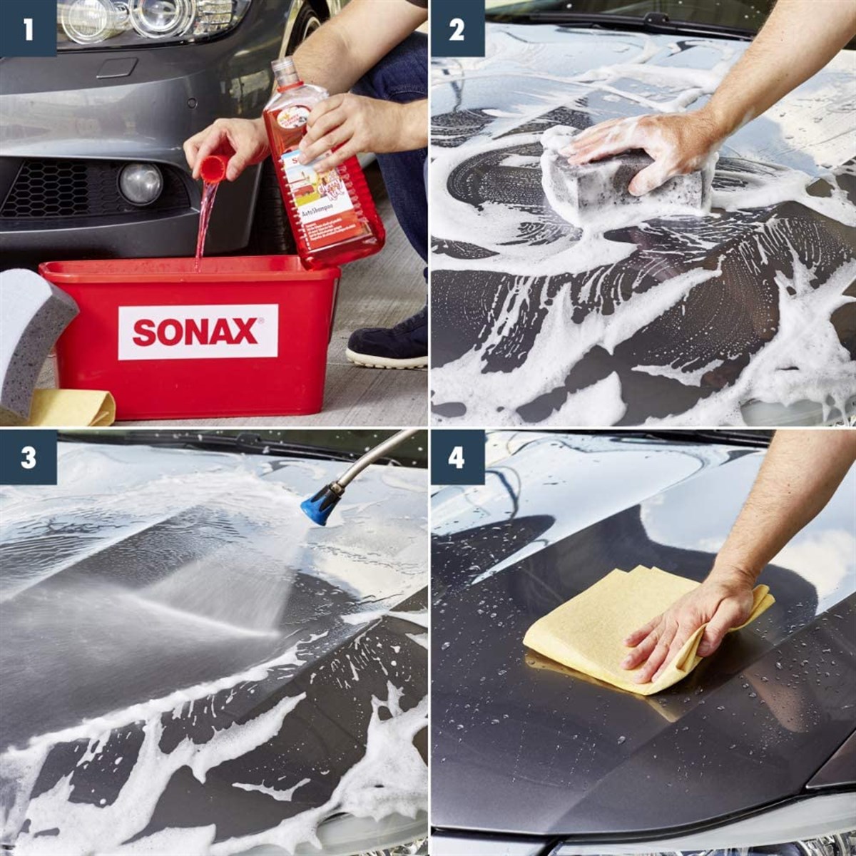 Sonax Konsantre Şampuan Vişne 2 lt