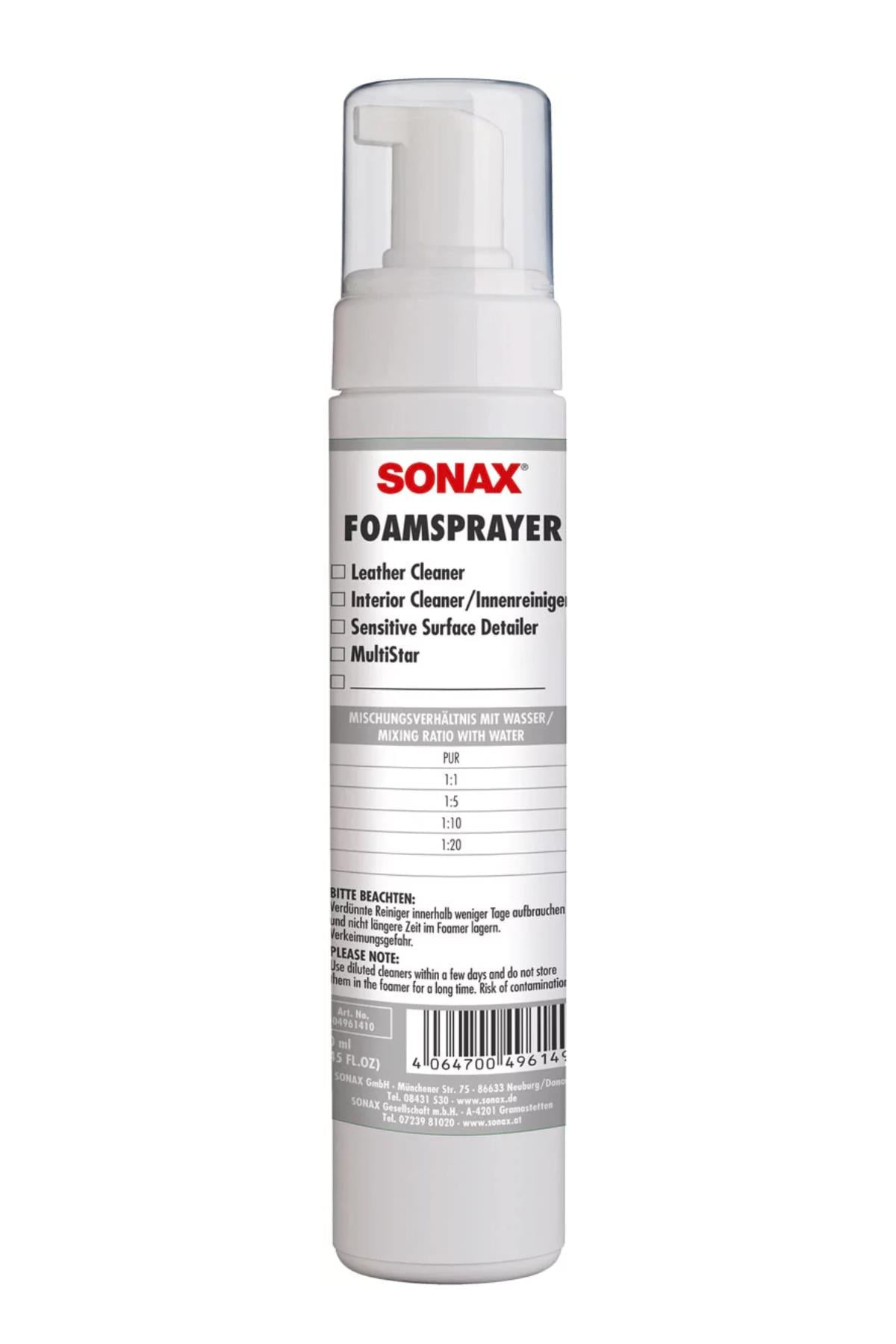 Sonax Köpük Püskürtücü Şişe 250 ml | Sonax 