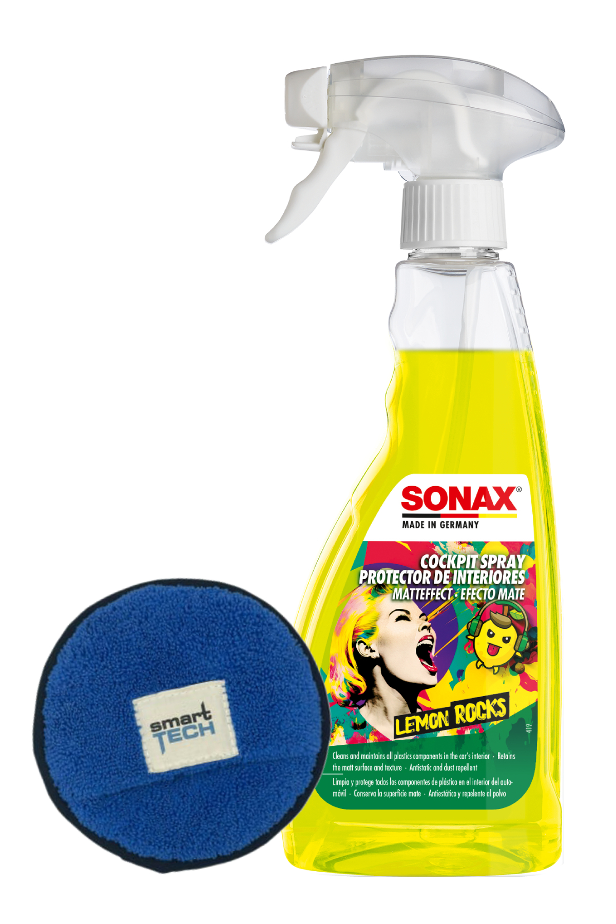 Sonax Torpido Temizleyici + Bakım Pedi Seti | SONAX