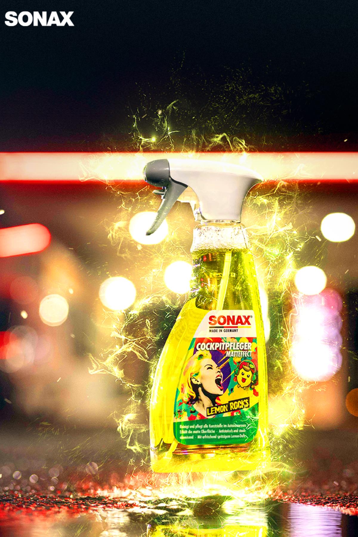 Sonax Torpido Temizleyici Mat Efekt Limon 500 ML