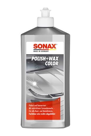 Sonax Renkli Nano Parlatıcı ve Koruyucu Cila Gri 250 ml