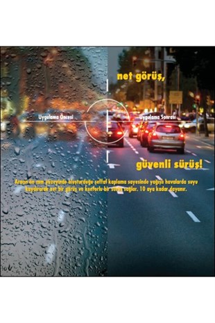 Smart Tech Cam Su İtici Kaplama - Blister