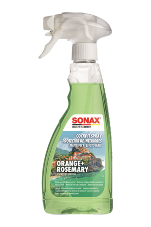 Sonax Cockpit Spray Matt Effect Orange+Rose | SONAX