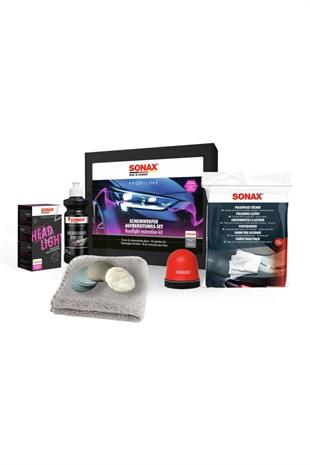 Sonax Profesyonel Far Restorasyon Seti