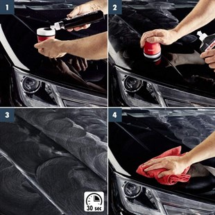 Sonax Renkli Nano Parlatıcı ve Koruyucu Cila Siyah 250 ml