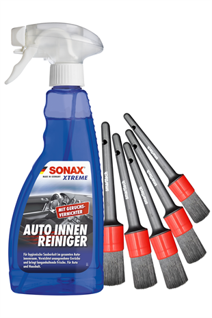 Sonax Xtr. Araç İçi Tem.ve Pro Araç Det.Fırça Seti | SONAX