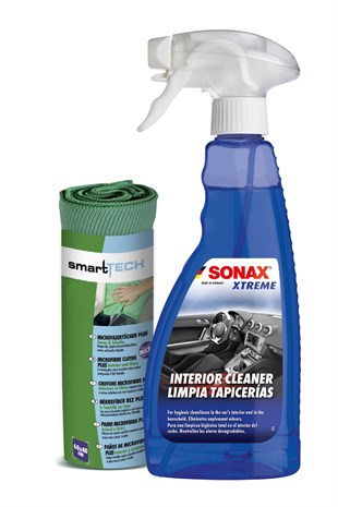 Sonax Xtreme Nano İç Temizlik & Mikrofiber Bez Set | SONAX
