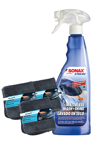Sonax Xtreme Susuz Yıkama + Mikrofiber Bez Seti | SONAX