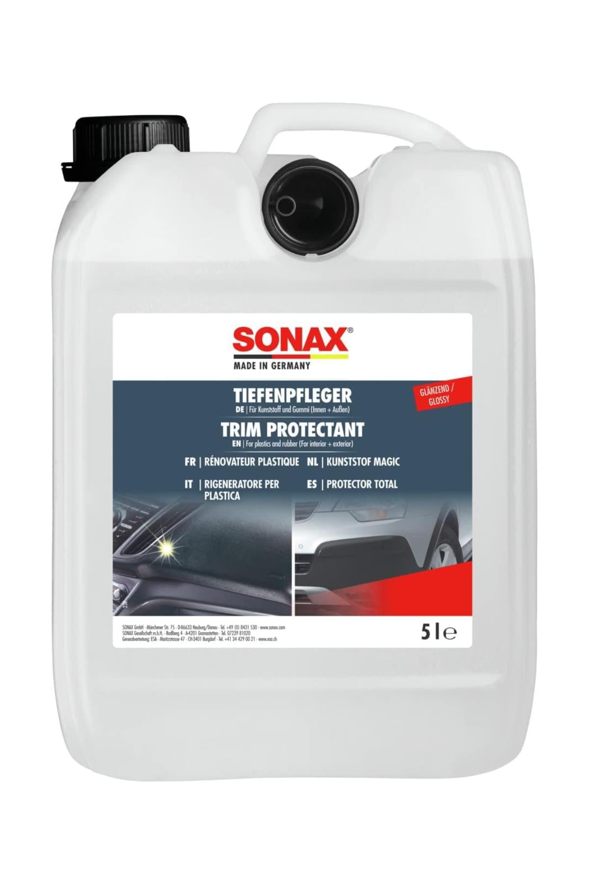 Sonax Torpido Plastik Temizleyici Koruyucu 5 L | Sonax 