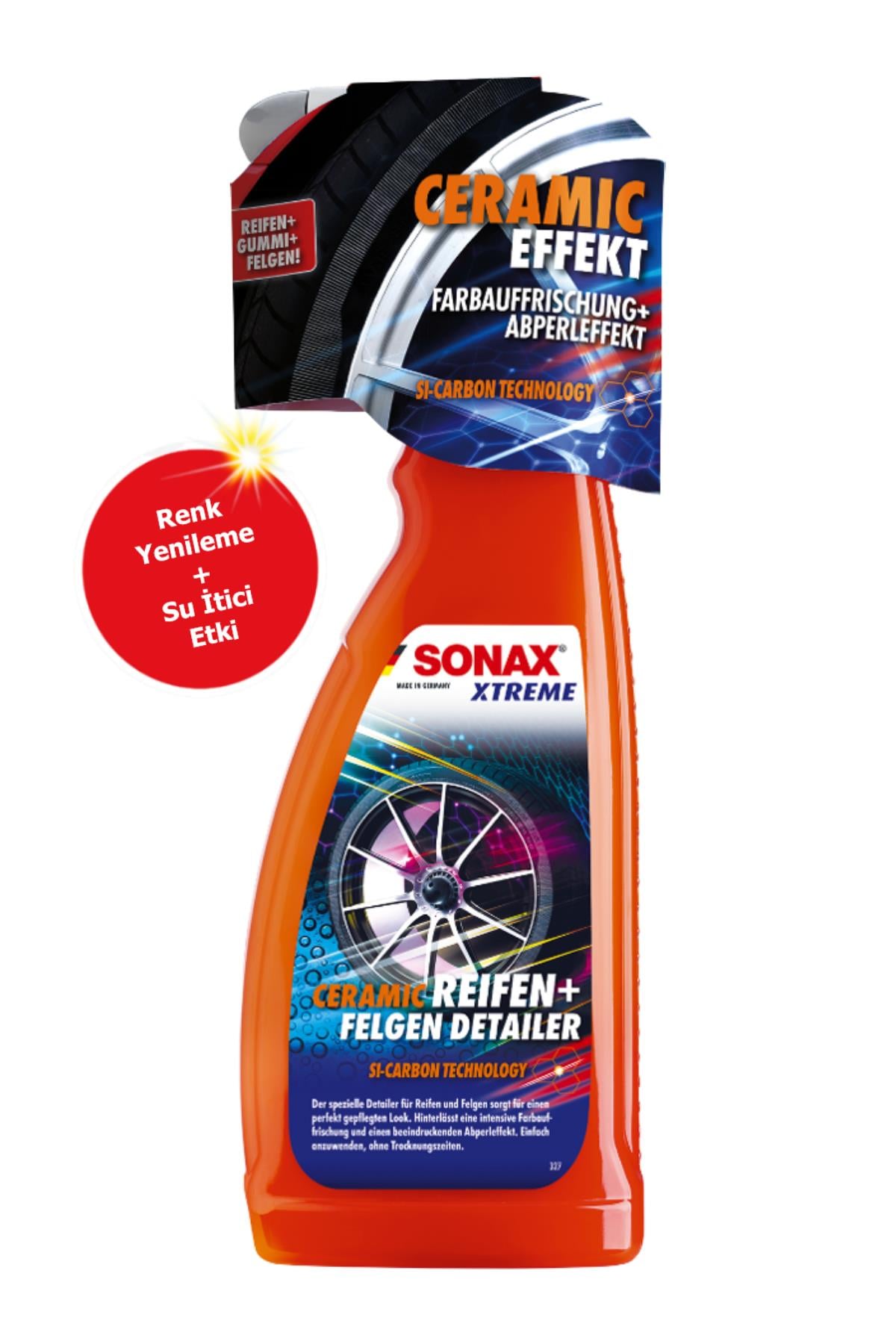 Sonax Xtreme Seramik Lastik Jant Temizleyici 750ml | Sonax 