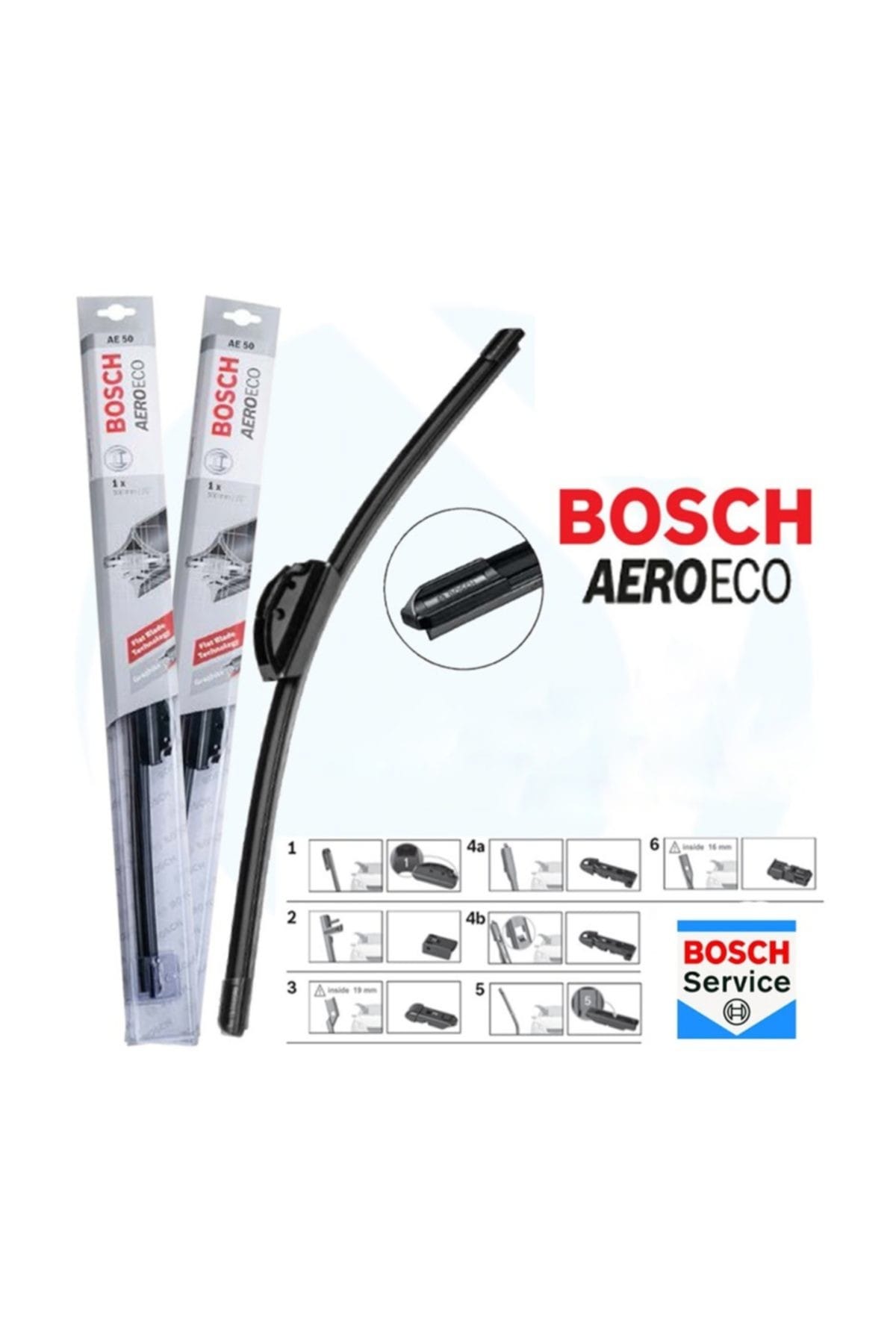 Bosch AeroEco - Ön Cam Tekli Silecek - [470 mm] | Bosch