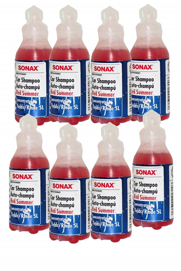 Sonax Konsantre Şampuan Kırmızı Yaz 10lu Set (105201035)