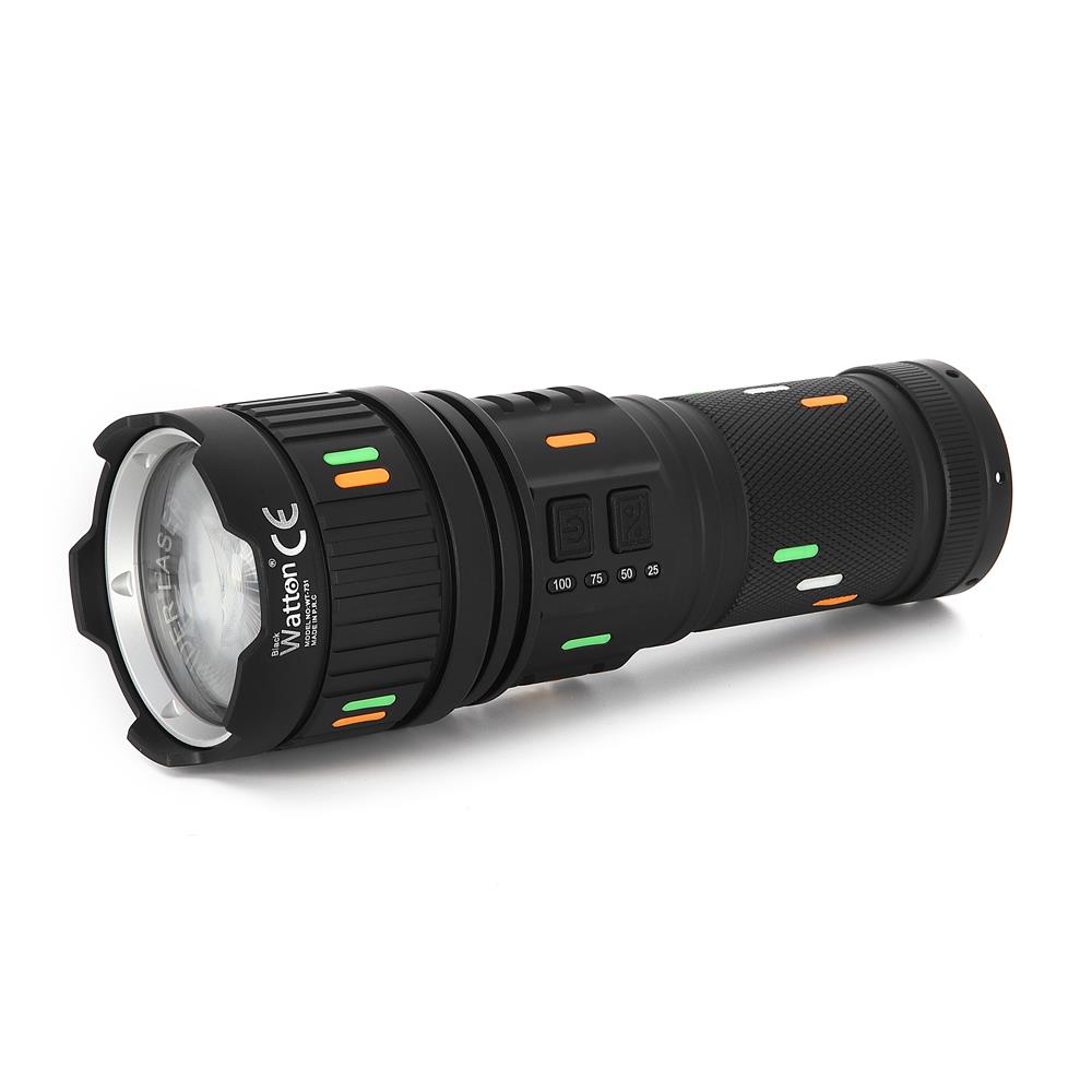 5000 LÜMEN CREE TG LED ŞARJ GÖSTERGELİ EL FENERİ WATTON WT-731