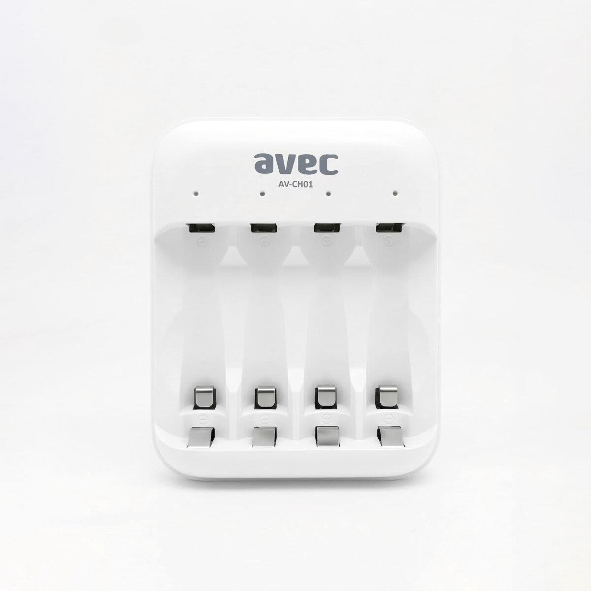 AVEC AV-CH01 USB HIZLI PİL ŞARJ CİHAZI 4LÜ