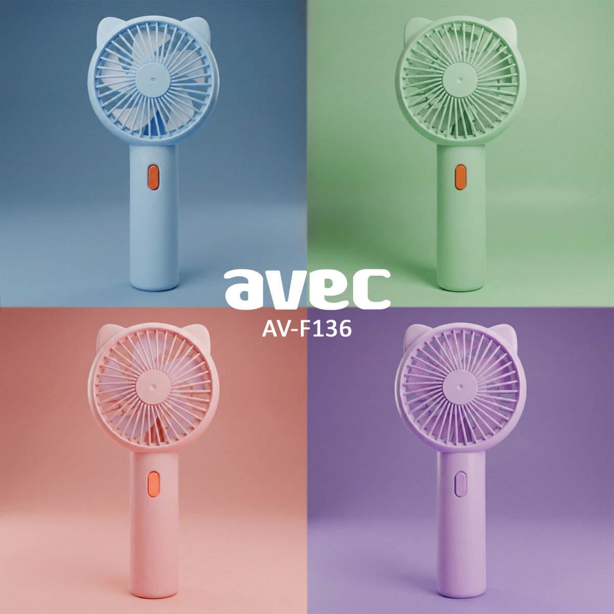 AVEC AV-F136 USB ŞARJLI MİNİ FAN