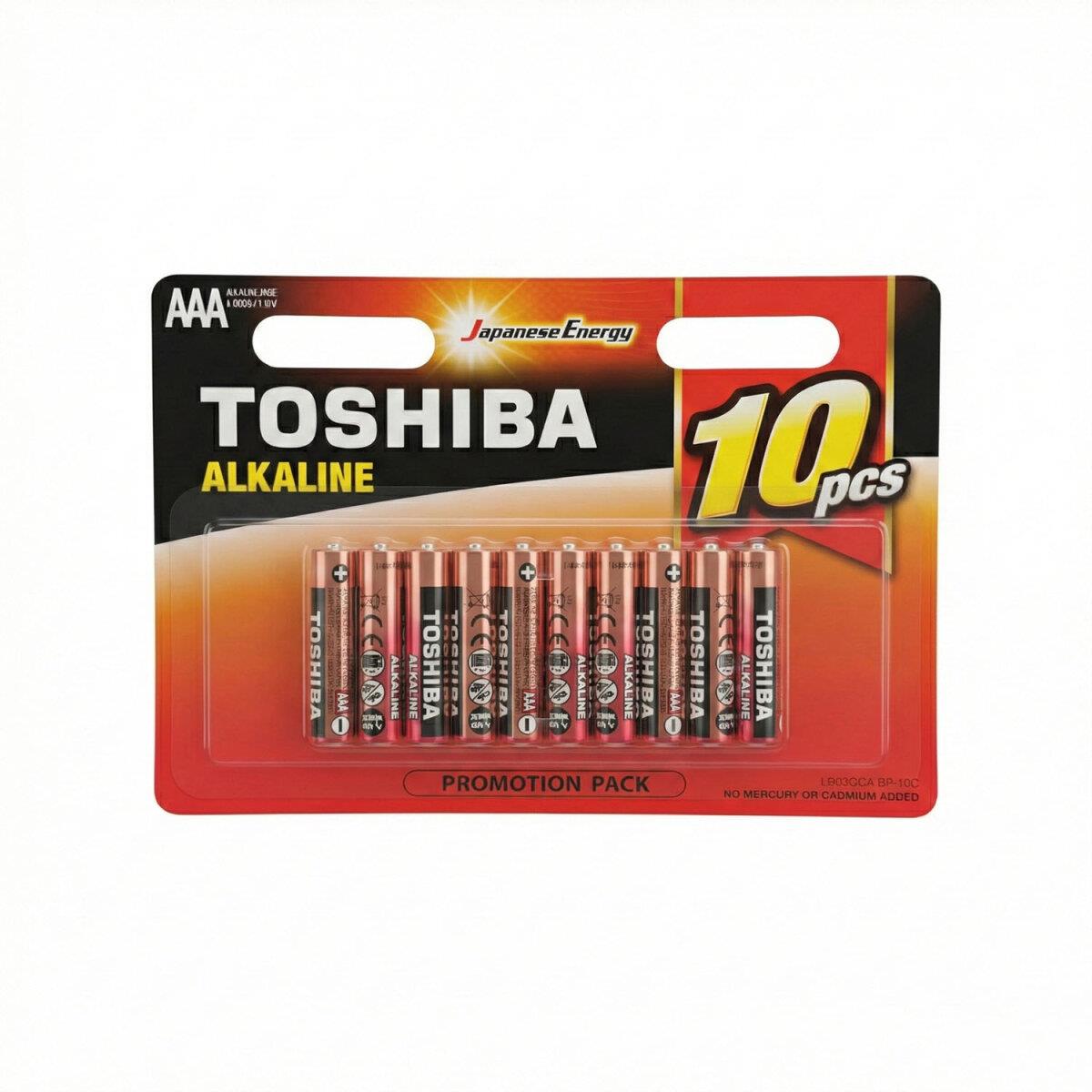 TOSHIBA LR03 10LU BLS ALKALİN İNCE PİL